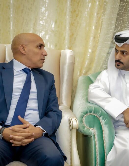 السيد محمد الشمري القائم بالأعمال بالإنابة بسفارة دولة قطر في الصومال ومشاركة في تدشين مجلس سفراء جامعة الدول العربية في الصومال