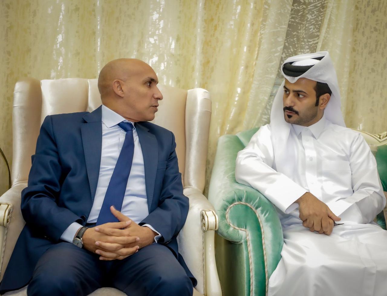 السيد محمد الشمري القائم بالأعمال بالإنابة بسفارة دولة قطر في الصومال ومشاركة في تدشين مجلس سفراء جامعة الدول العربية في الصومال