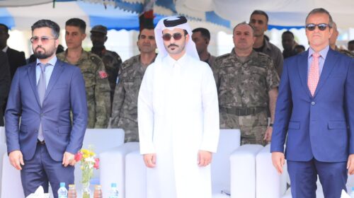 السيد محمد الشمري – قائم بالأعمال بالإنابة بسفارة دولة قطر بمقديشو – حفل تنصيب وزير الدفاع في حكومة جمهورية الصومال الفيدرالية