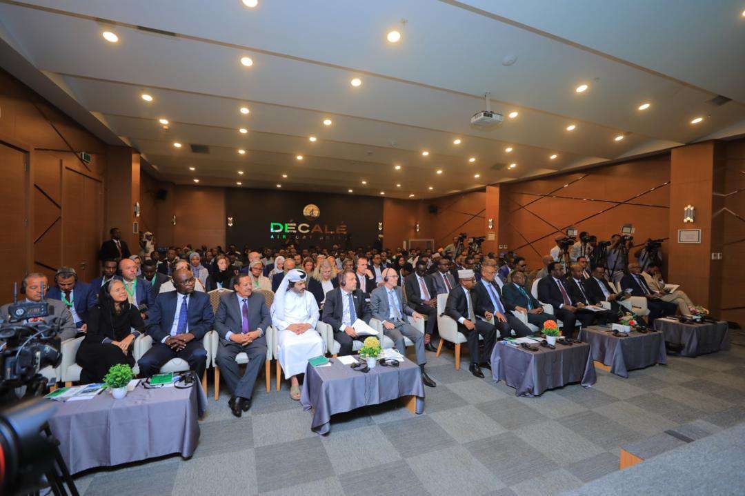 حضور السيد محمد الشمري افتتاح القمة الوطنية للبيئة وتغير المناخ بمقديشو