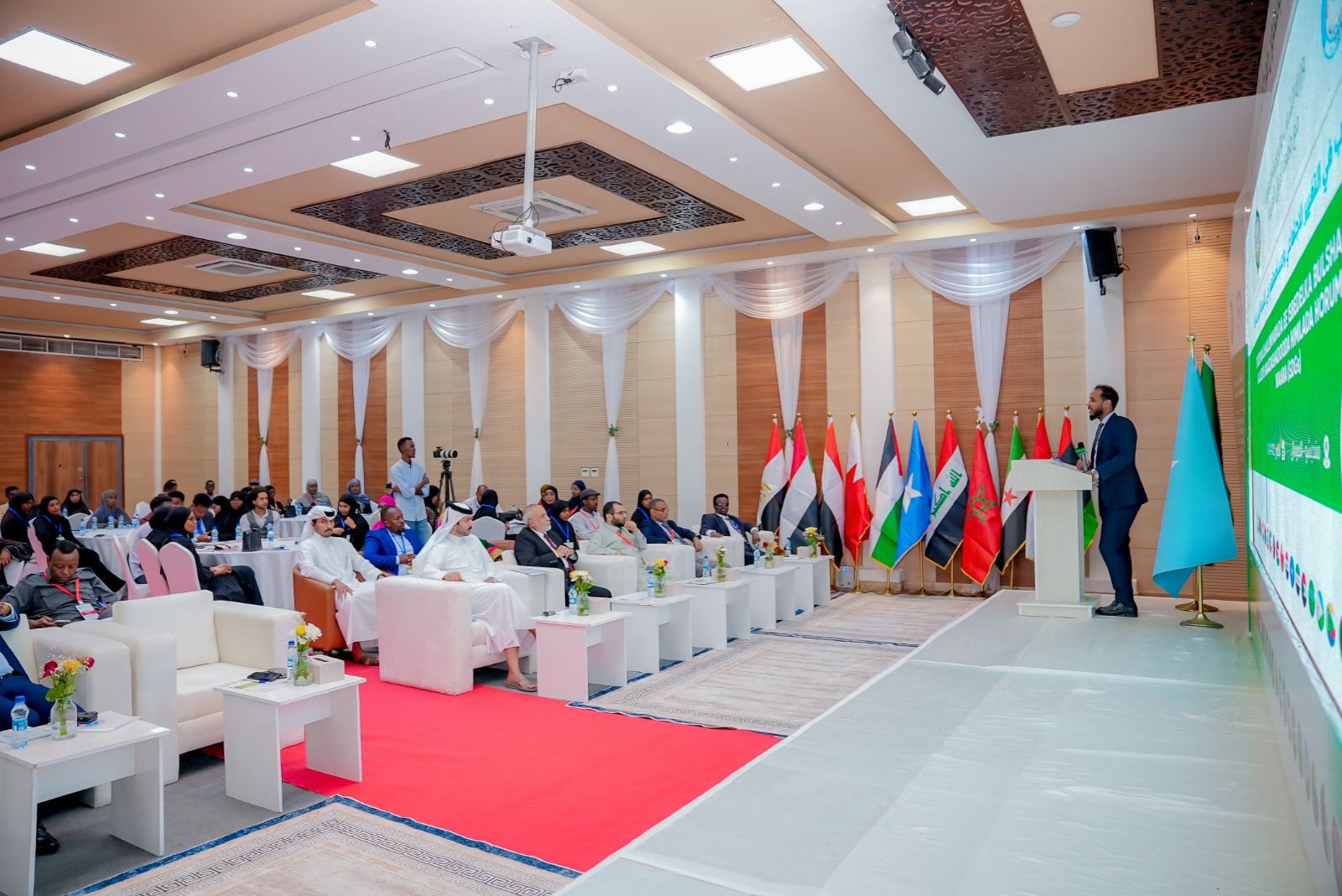 مشاركة السيد محمد الشمري – القائم بالأعمال بالإنابة في سفارة دولة قطر بمقديشو